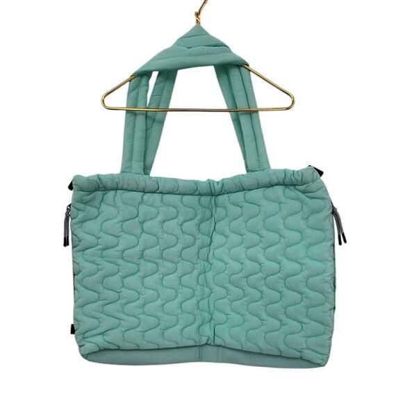 New NWT Free People Free People Movement Women's Cloud 9 Tote Bag Mint Pistachio - Picture 5 of 14